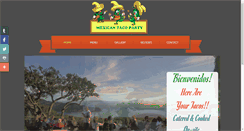 Desktop Screenshot of mexicantacoparty.com