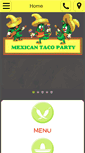 Mobile Screenshot of mexicantacoparty.com